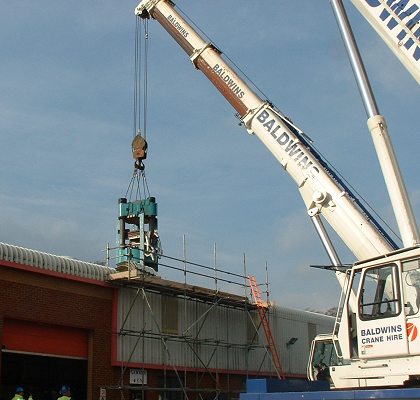 heavy machinery relocation Chichester West Sussex