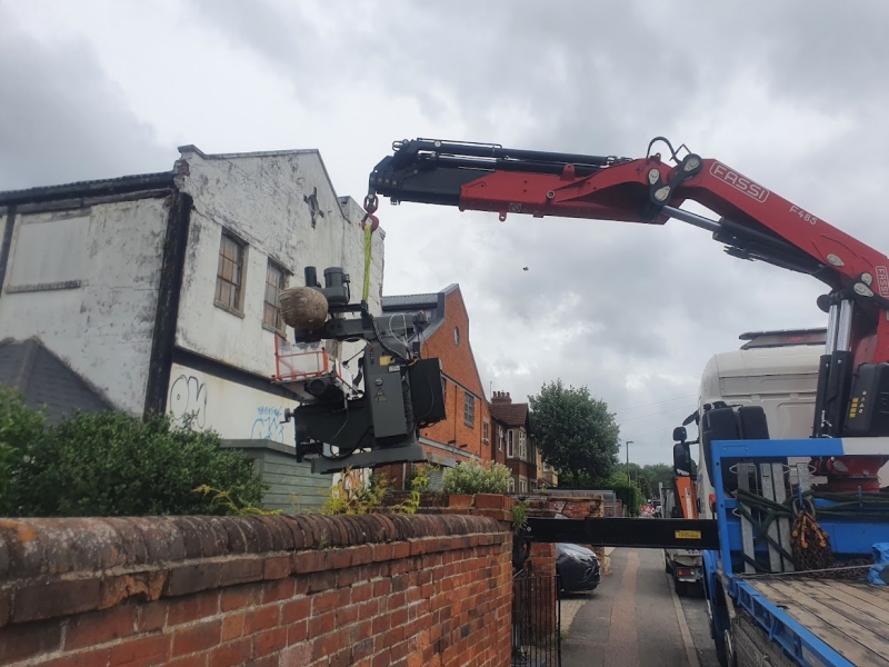 heavy machinery relocation Chichester