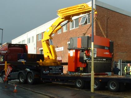 heavy machinery relocation Chichester West Sussex