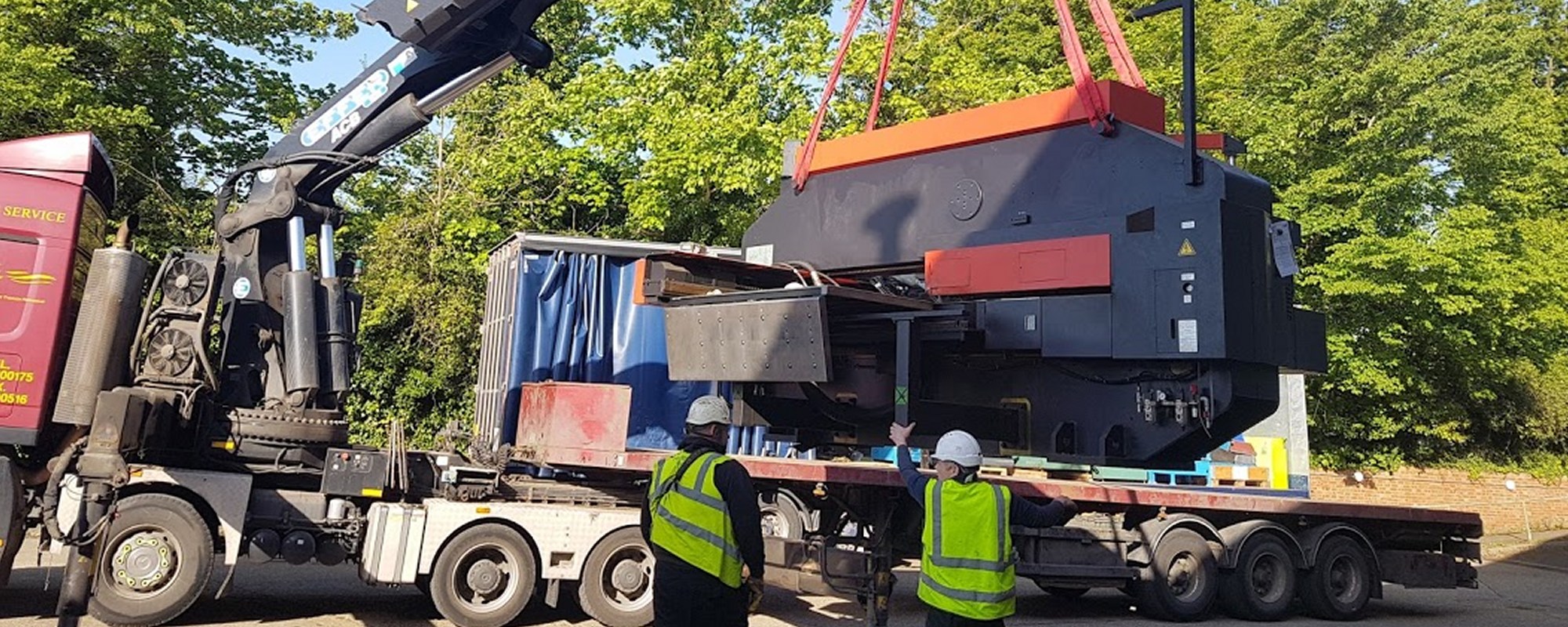 heavy machinery relocation Chichester West Sussex